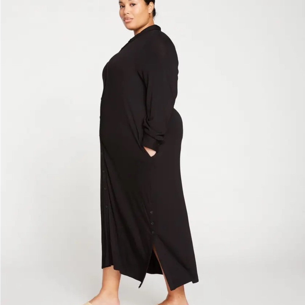 NWT- Universal Standard Sally Liquid Jersey Shirt Dress